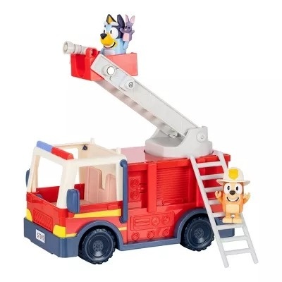 Set de joaca Bluey - Camionul de Pompieri, cu figurina inclusa