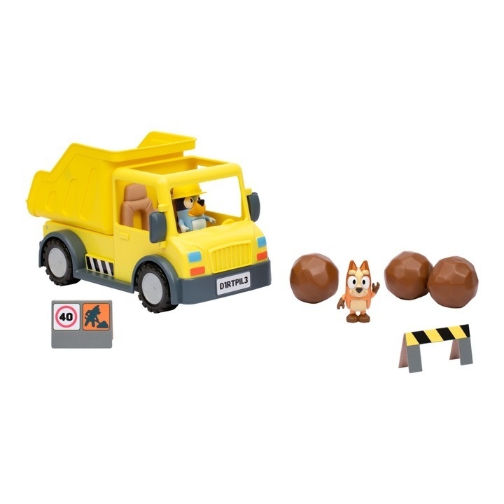 Set de joaca Bluey - Dump Truck, cu 2 figurine - 1 | YEO