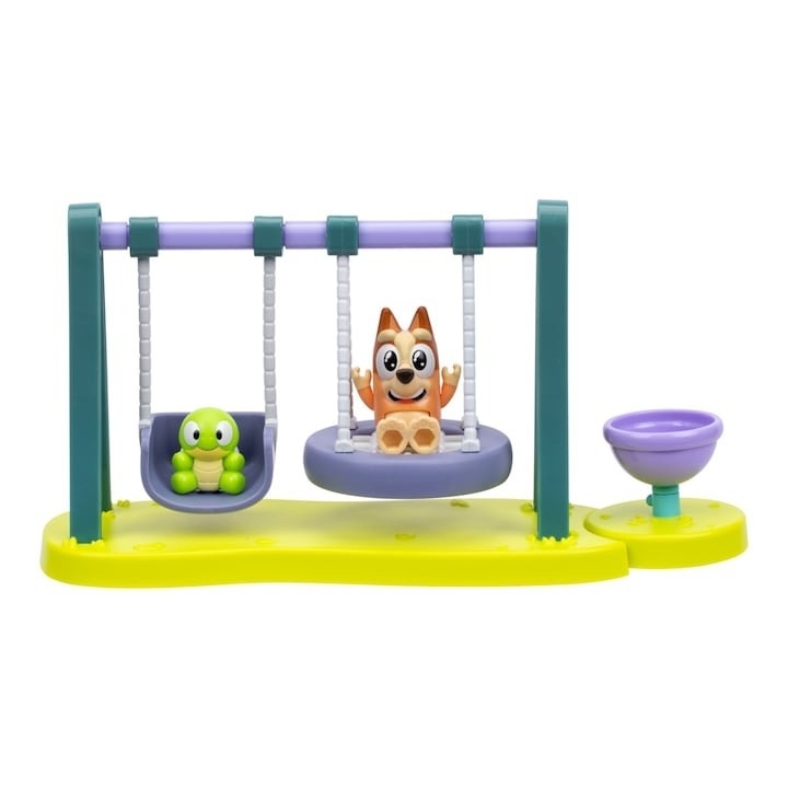 Set de joaca Bluey - Turtleboy Playground, cu 2 figurine - 2 | YEO