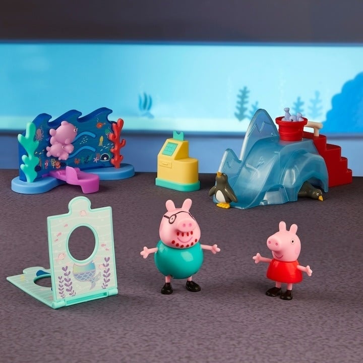 Set de joaca Peppa Pig - Mergem la acvariu - 2 | YEO