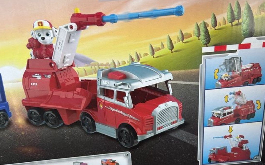 Set figurine si vehicule Paw Patrol - Big Trucks Pups - 3 | YEO