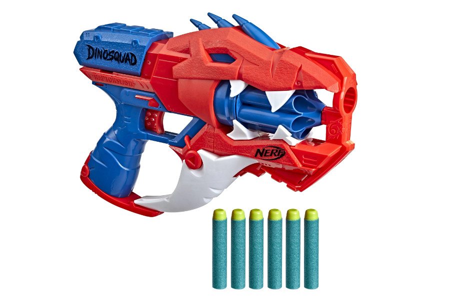 Blaster Nerf Dinosquad - Raptor Slash, 6 proiectile - 1 | YEO