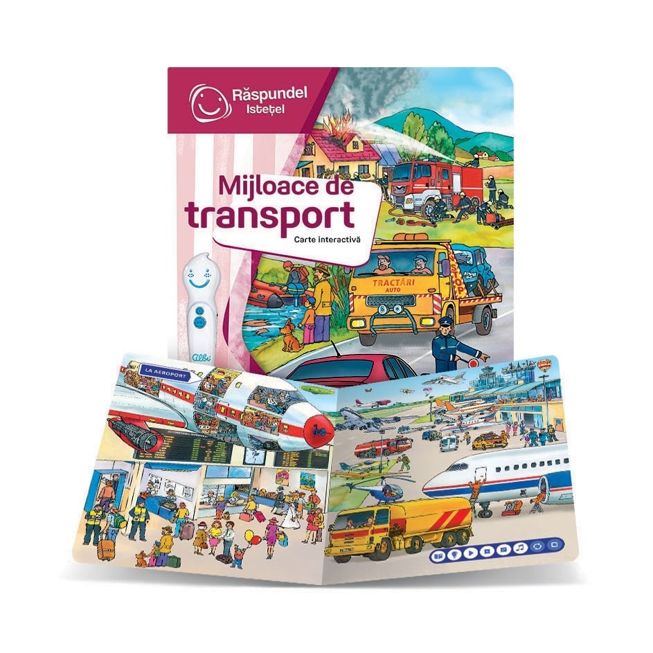 Carte Raspundel Istetel - Mijloace de transport - 1 | YEO