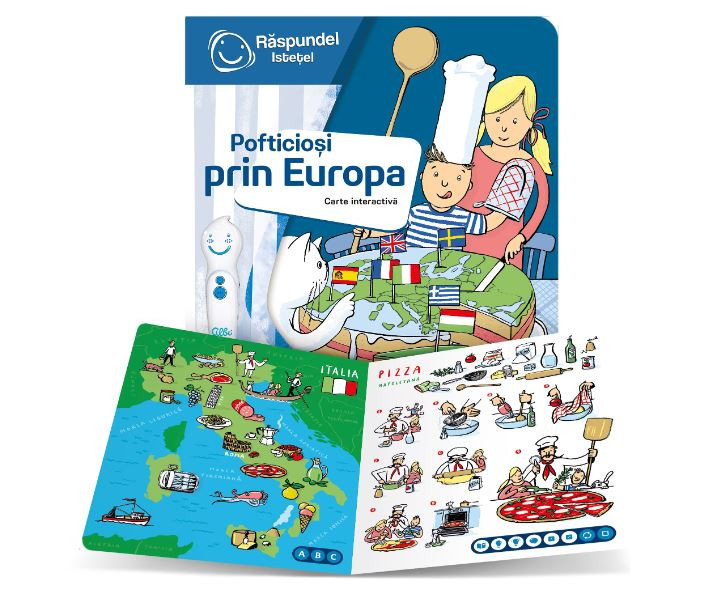 Carte Raspundel Istetel - Pofticiosi prin Europa - 1 | YEO