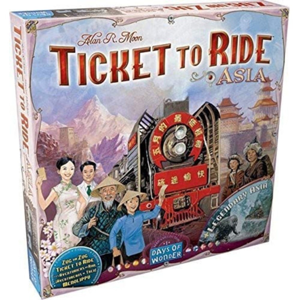 Joc Asmodee - Ticket to Ride Asia