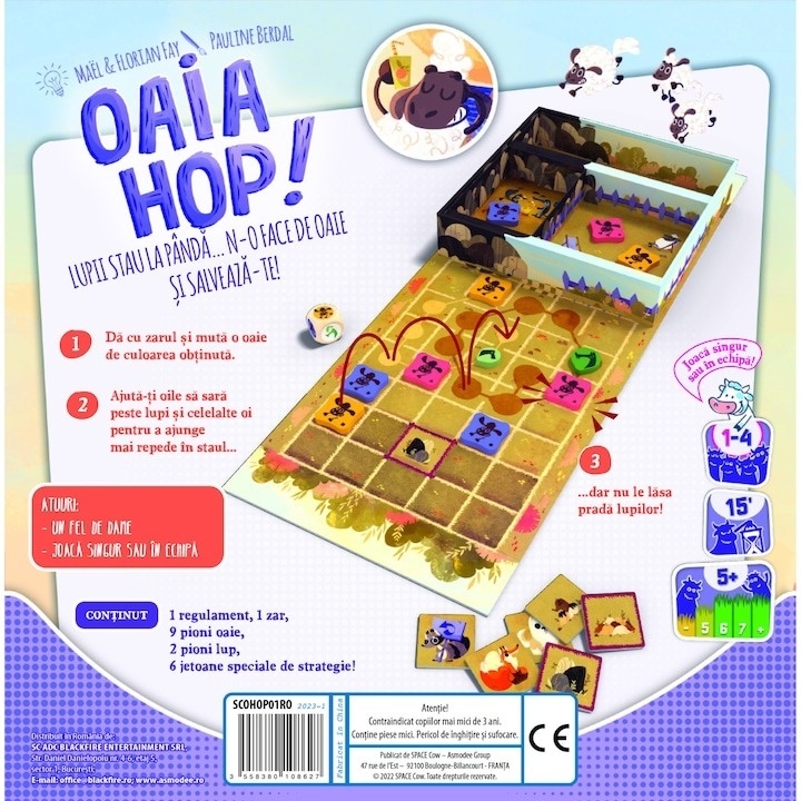 Joc Oaia Hop!, limba romana - 1 | YEO