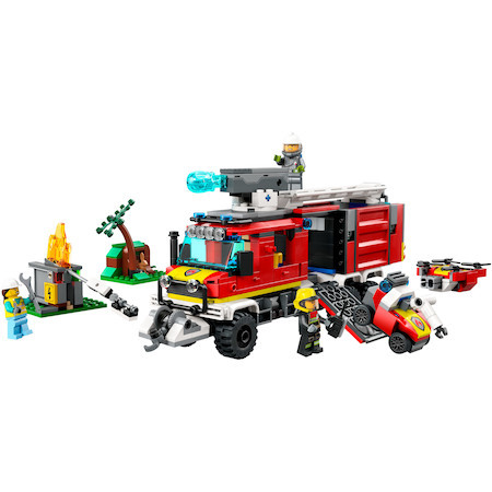 LEGO® City - Masina unitatii de pompieri 60374, 502 piese - 1 | YEO