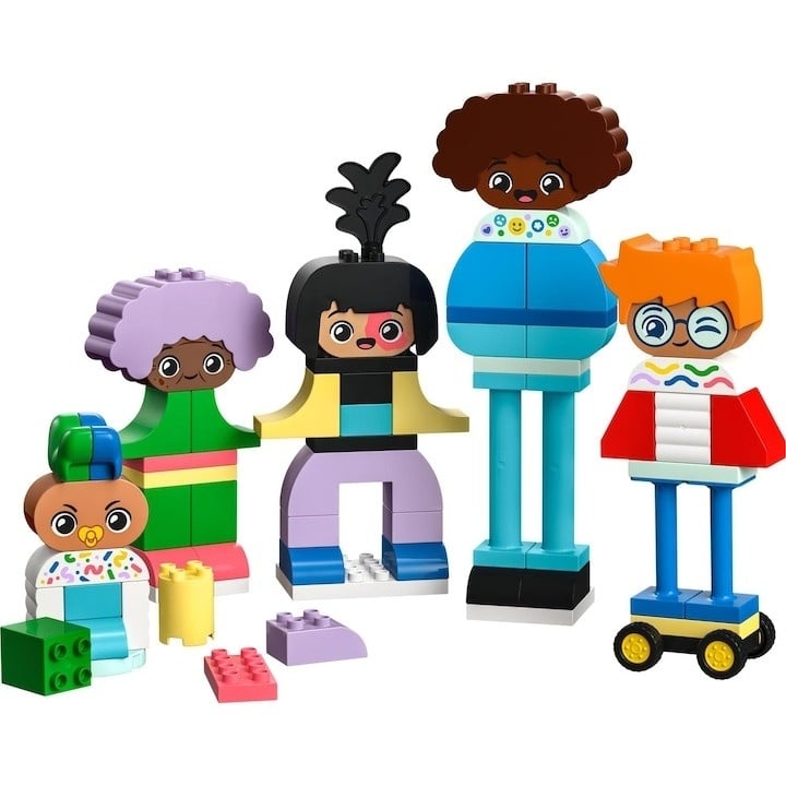 LEGO® DUPLO® - Oameni construibili cu emotii mari 10423, 71 piese - 3 | YEO