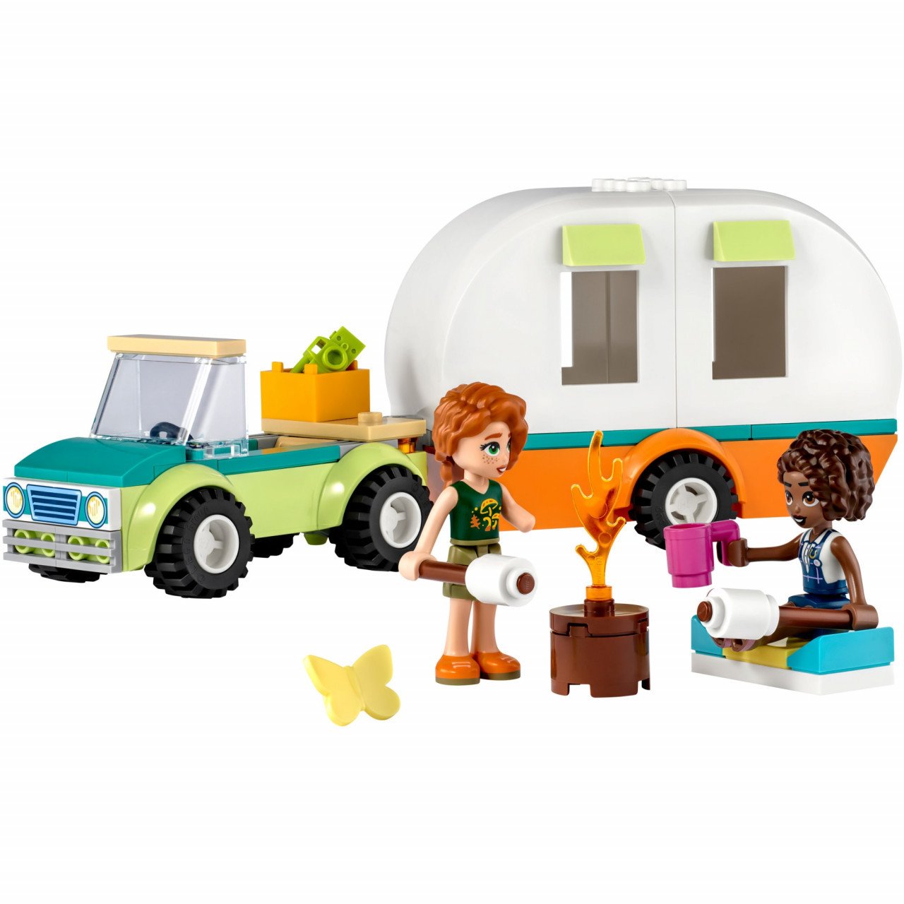 LEGO® Friends - Vacanta cu rulota 41726, 87 piese - 2 | YEO