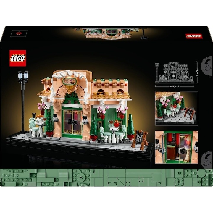 LEGO® Icons - Cafenea frantuzeasca 10362, 1101 piese - 2 | YEO