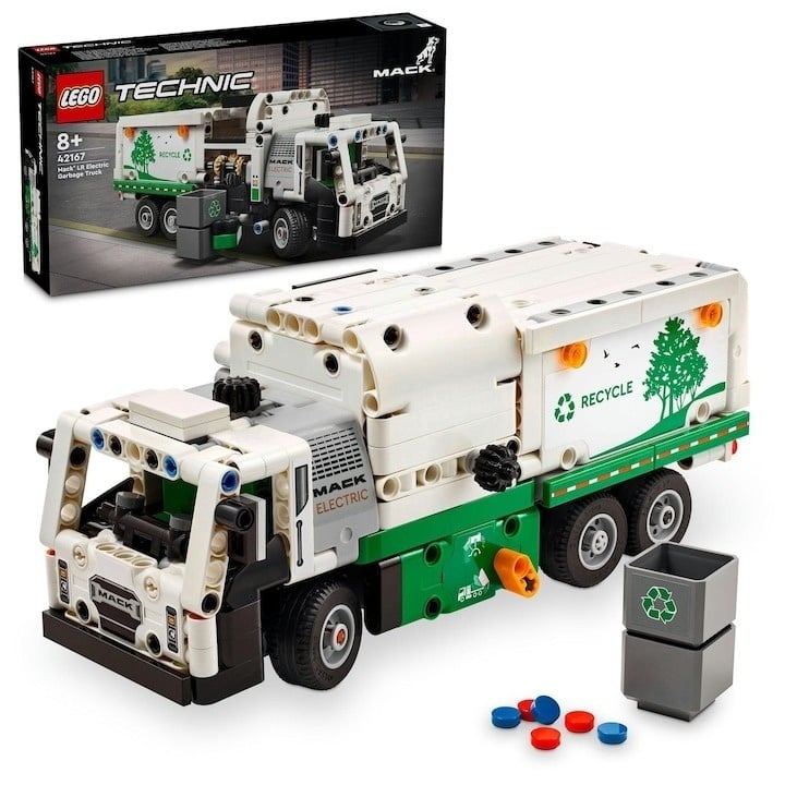 LEGO® Technic - Autogunoiera Mack® LR electric 42167, 503 piese - 1 | YEO