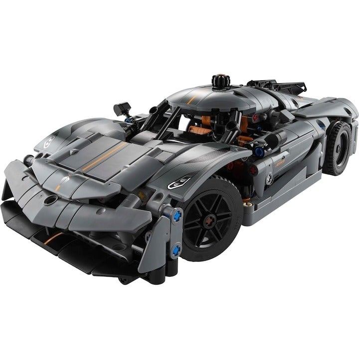 LEGO® Technic - Hipermasina Koenigsegg Jesko Absolut gri 42173, 801 piese - 2 | YEO