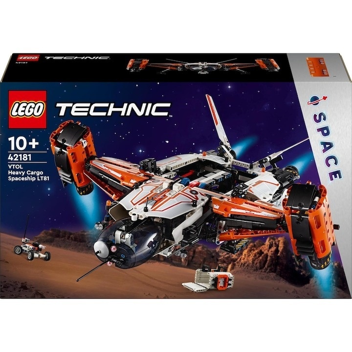 LEGO® Technic - Naveta spatiala LT81 cu decolare si aterizare verticala 42181, 1365 piese