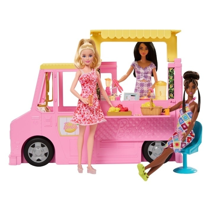 Set de joaca Barbie - Camionul pentru limonada - 3 | YEO