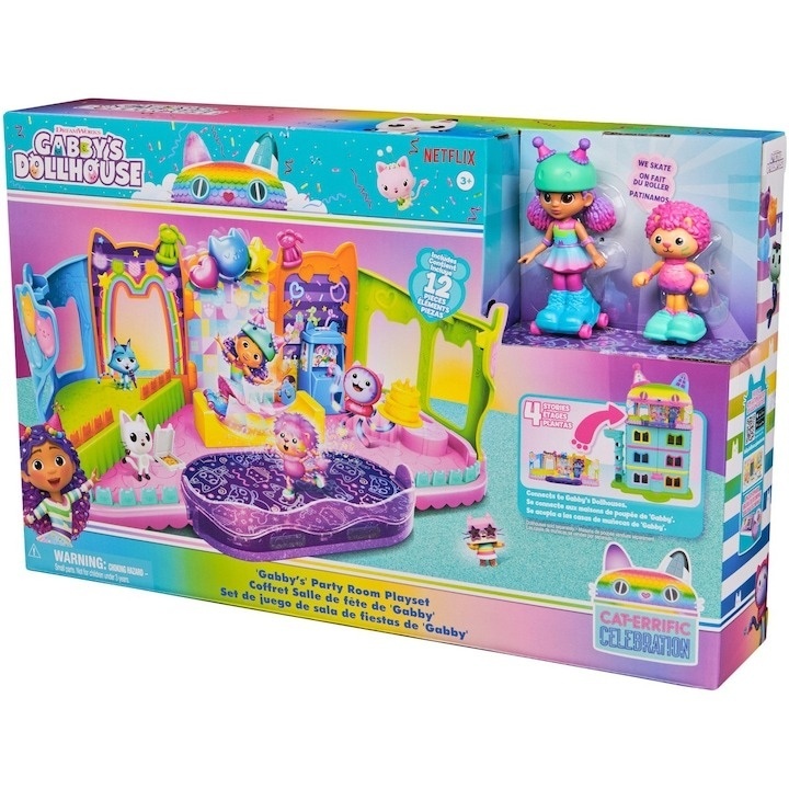 Set de joaca Gabby\'s Dollhouse - Camera de petrecere