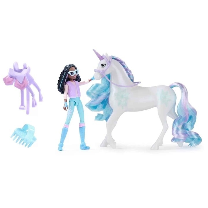 Set papusi Unicorn Academy - Layla si Unicornul Glacier - 1 | YEO