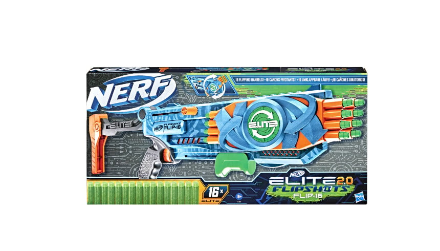 Blaster Nerf Elite 2.0 - Flip 16, 16 proiectile - 2 | YEO