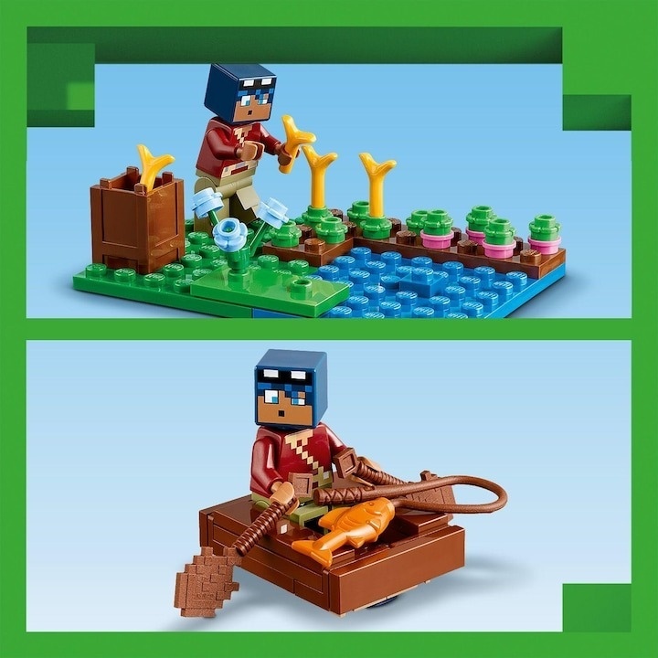 LEGO® Minecraft® - Casa-broasca 21256, 400 piese - 1 | YEO