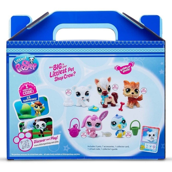 Set 3 figurine Littlest Pets Shop - Winter Theme - 2 | YEO