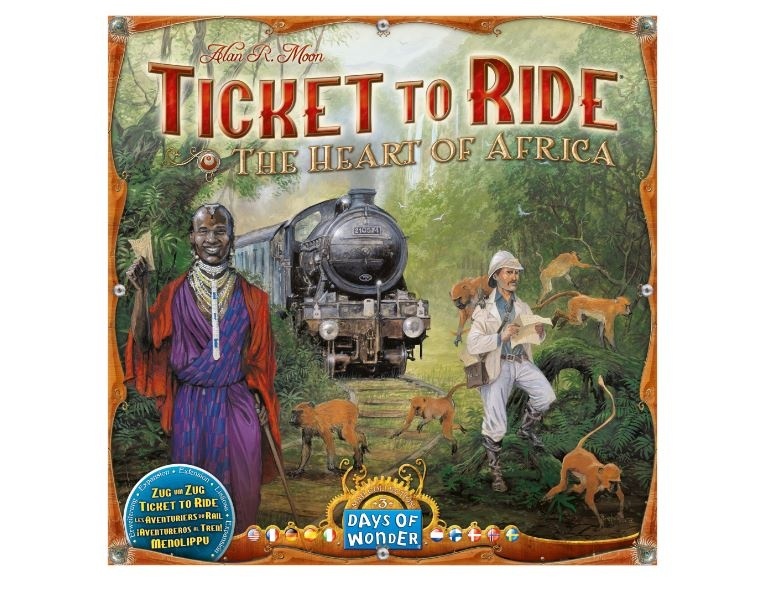 Extensie Asmodee - Ticket to Ride, Map Collection, Heart of Africa, lb. engleza