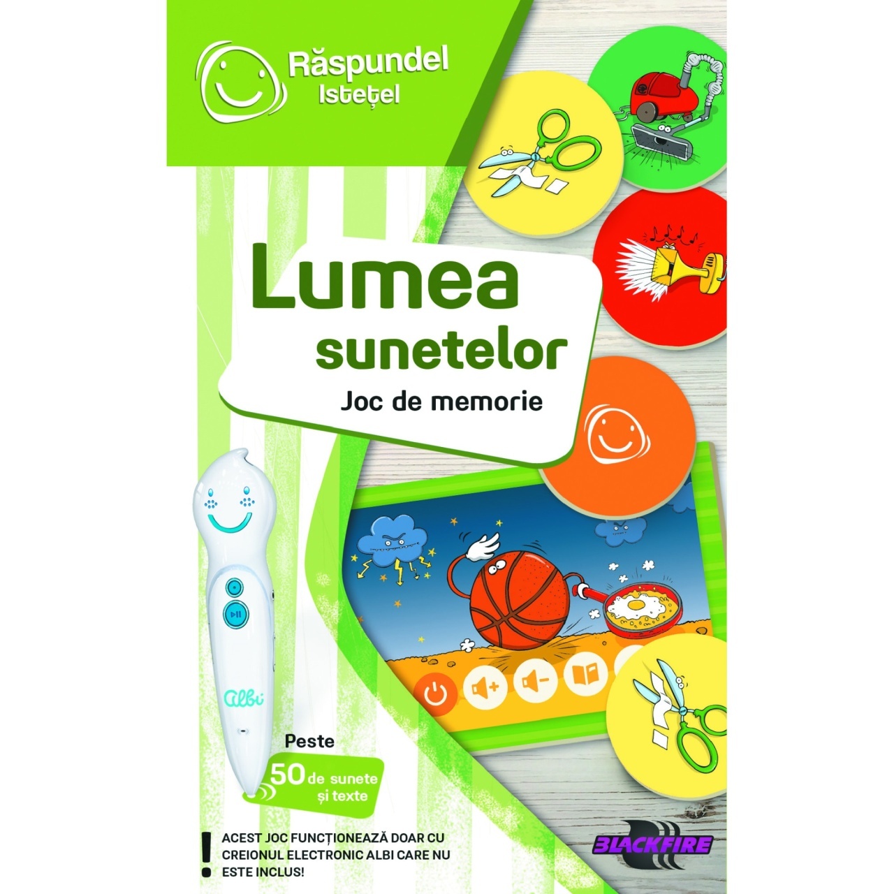 Joc de memorie Raspundel Istetel - Lumea sunetelor - 1 | YEO