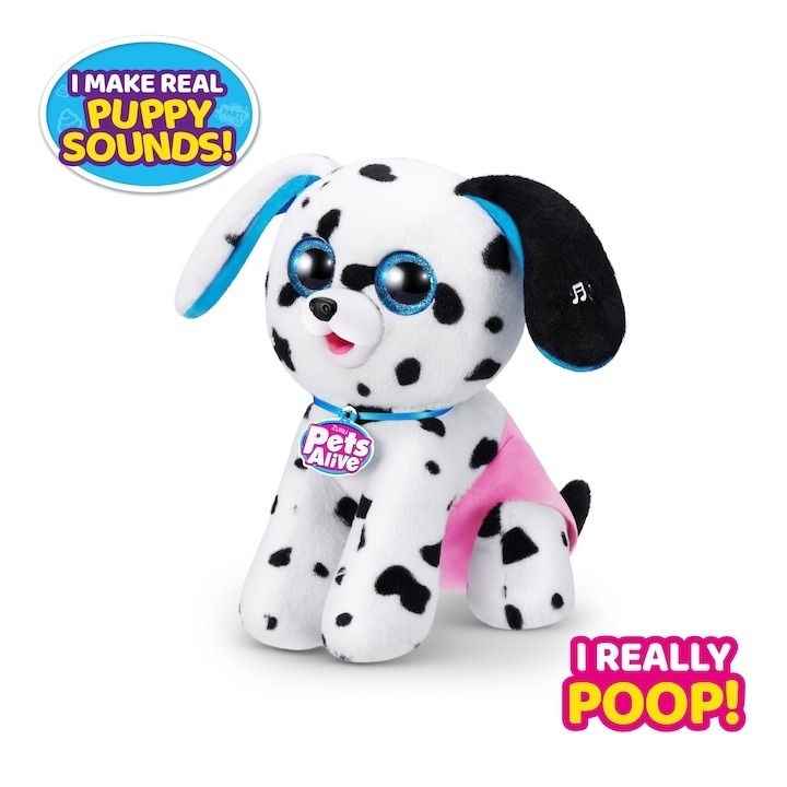 Jucarie de plus surpriza Pets Alive - Pooping Puppies, Catelus interactiv - 2 | YEO