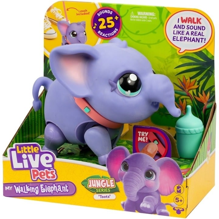 Jucarie interactiva Little Live Pets - My Pet, Elefantul Toots - 2 | YEO