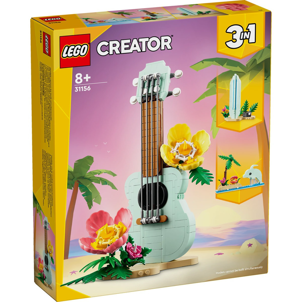 LEGO® Creator 3 in 1 - Ukulele Tropical 31156, 387 piese