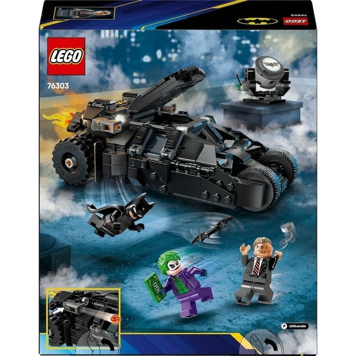 LEGO® DC - Batman™ Tumbler vs. Two-Face™ si Joker™ 76303, 429 piese - 2 | YEO