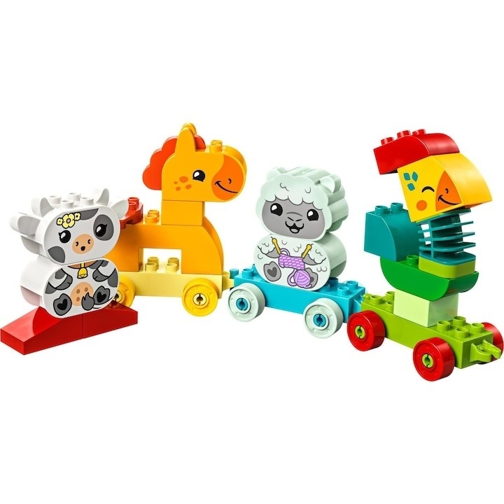 LEGO® DUPLO® - Tren cu animale 10412, 19 piese - 1 | YEO