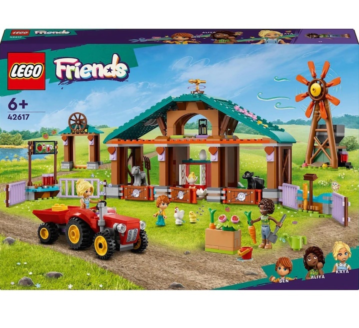 LEGO® Friends - Refugiu pentru animale de ferma 42617, 489 piese