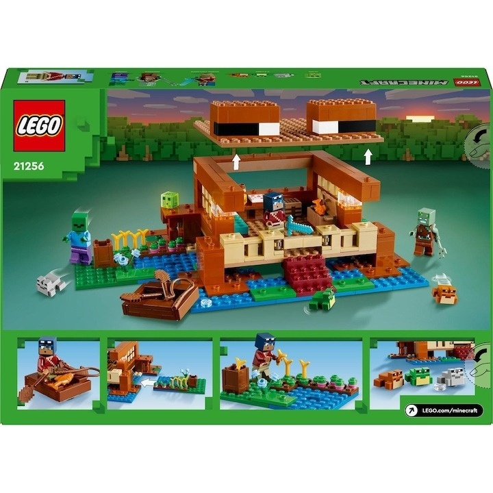 LEGO® Minecraft® - Casa-broasca 21256, 400 piese - 2 | YEO