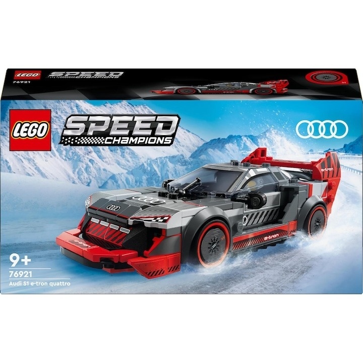 LEGO® Speed Champions - Masina de curse Audi S1 E-Tron Quattro 76921, 274 piese