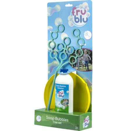 Set baloane de sapun Fru Blu - Tree set, cu solutie baloane 400 ml - 1 | YEO