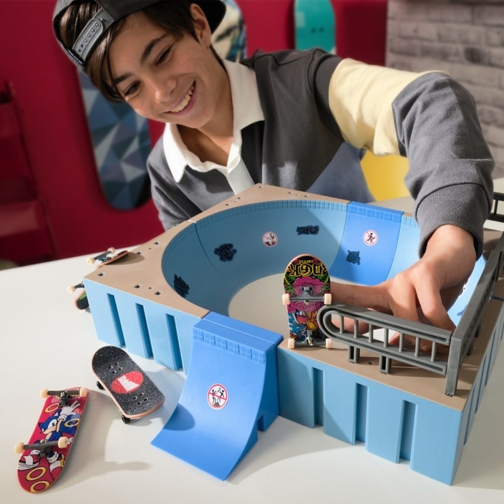 Set de joaca cu skateboard Tech Deck, Spin Master - Daewon Mega Bowl - 1 | YEO
