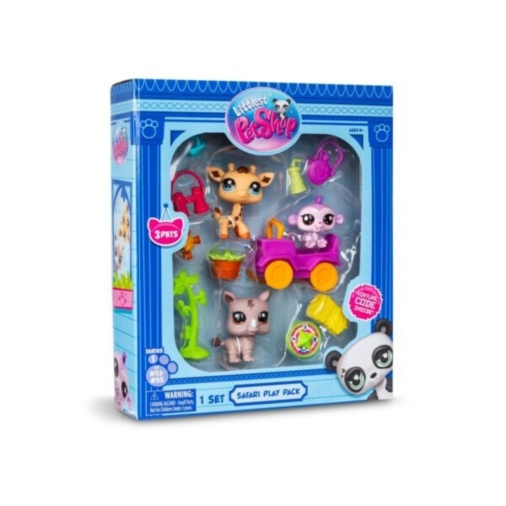 Set Figurine Safari Playpack, Littlest Pet Shop, Multicolor - 2 | YEO