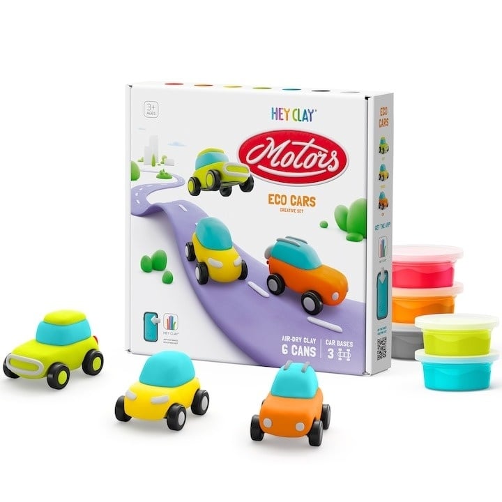 Set Hey Clay - Eco Cars - 2 | YEO