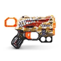 Set pistoale Zuru X-Shot Skins, 4 bucati, Multicolor - 3 | YEO