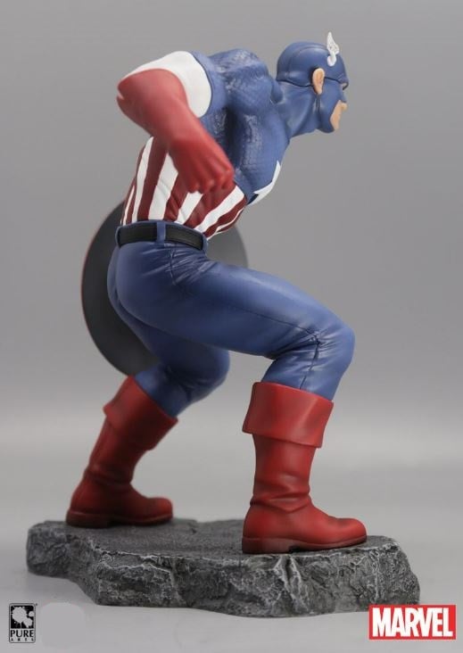 Statueta de colectie Marvel Captain America, 22 cm, Multicolor - 2 | YEO