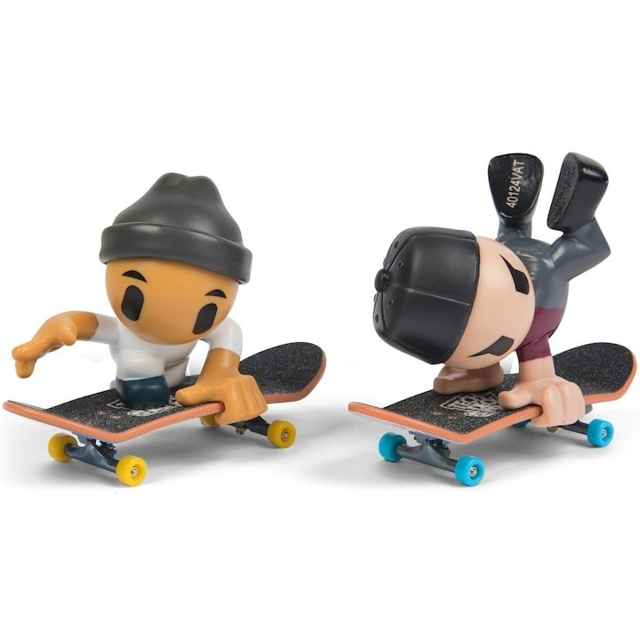 Tech Deck, SK8 Crew, set 2 mini placi de skateboard cu 2 figurine, model 2 - 1 | YEO