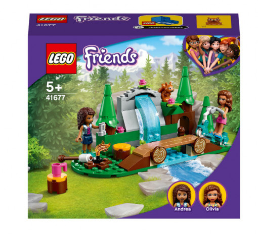 LEGO Friends - Cascada din padure 41677, 93 piese