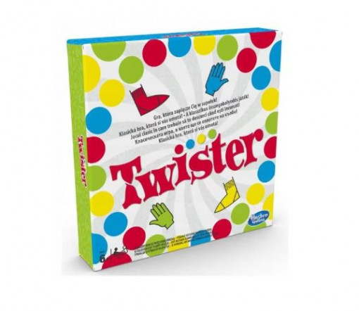Joc de societate Hasbro Twister, Multicolor