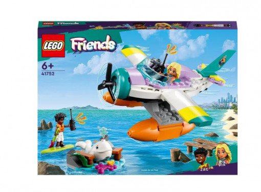 LEGO® Friends - Avion de salvare pe mare 41752, 203 piese