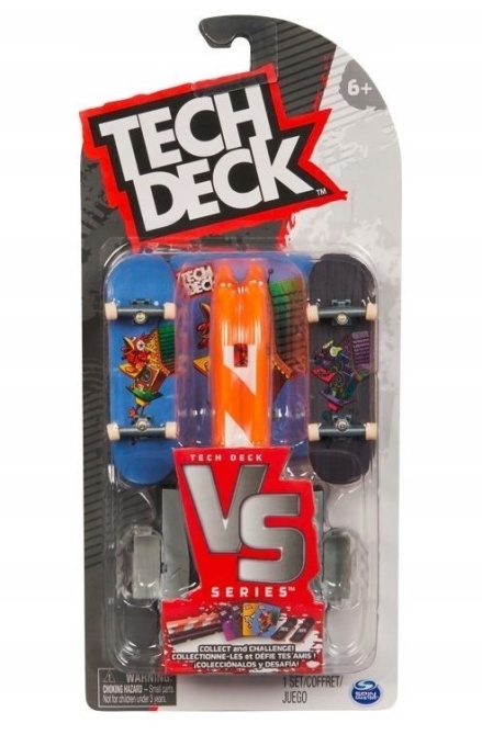 Set 2 mini placi skateboard cu obstacol, Tech Deck, Model 1