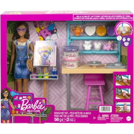 Set de joaca Barbie You can be - Atelier de pictura