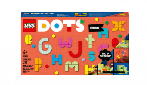 LEGO® DOTS - O multime de DOTS - inscriptie 41950, 722 piese