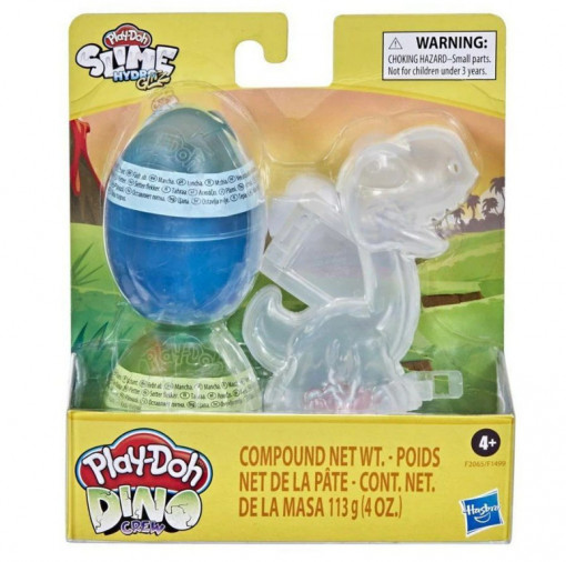 Set de joaca Hasbro Play-Doh - Ou de dinozaur, albastru si verde