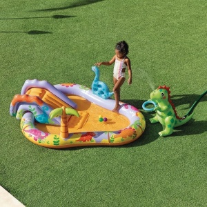 Piscina gonflabila Intex - Dino Park Play Center, 201 x 157 x 69 cm - Img 4
