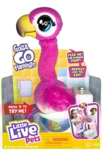 Pachet - Jucarie interactiva Flamingo Little Live Pets - Gotta go + Jucarie Digitala Interactiva, Punirunes, Squishy Bff - Img 3