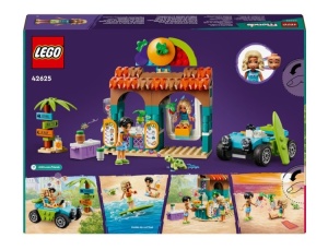 LEGO® Friends - Chiosc de smoothie-uri pe plaja 42625, 213 piese - Img 5